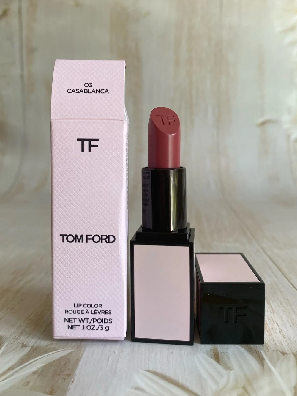 Tom Ford Rose Prick Lipstick #03 Casablanca 0.1oz/3g Full Size NIB